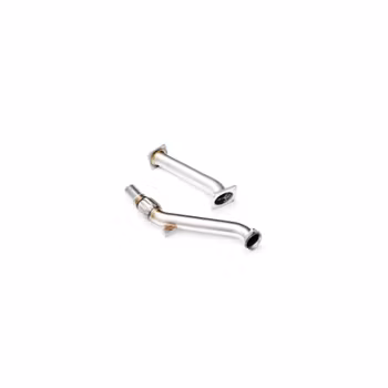 BMW M57N 525d 530d E60 E61 set x2 ersättningsrör Downpipe RM Motors