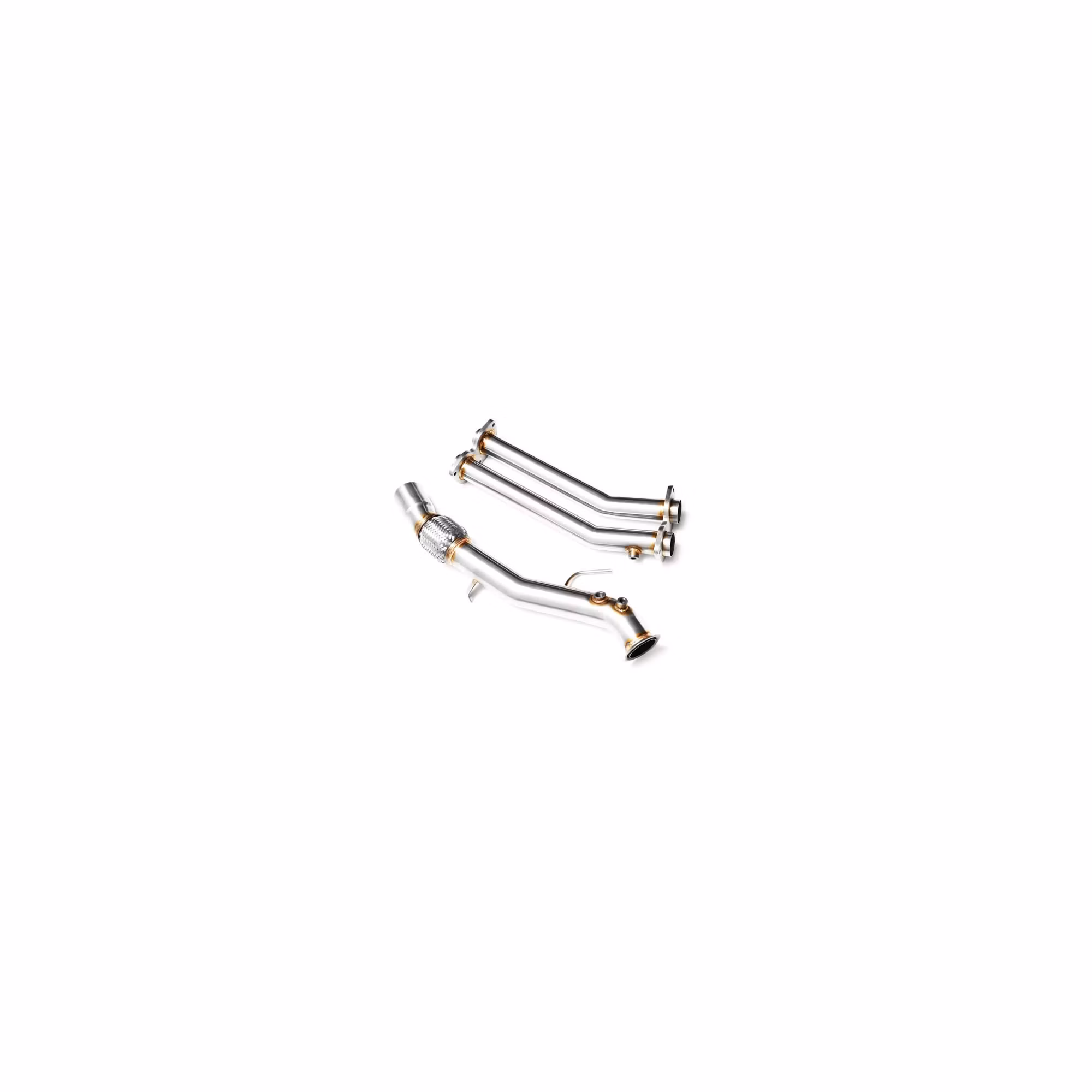 BMW M57N 535d E60 E61 272hk Downpipe set x2