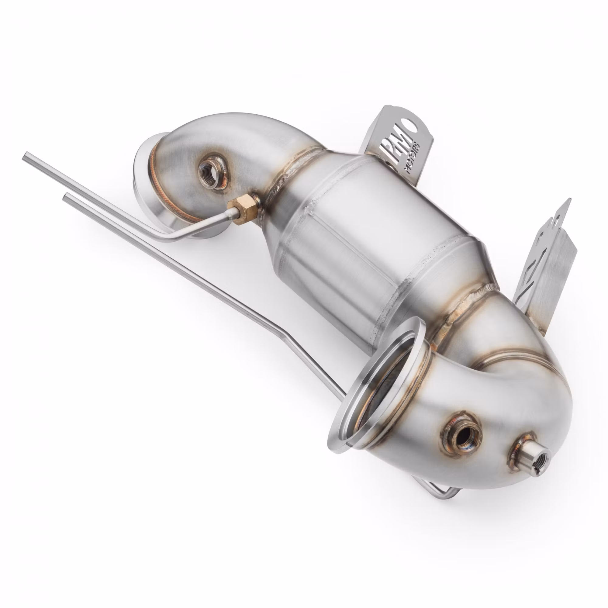 Mercedes CLA45 AMG 200 cell racekatalysator downpipe RM Motors