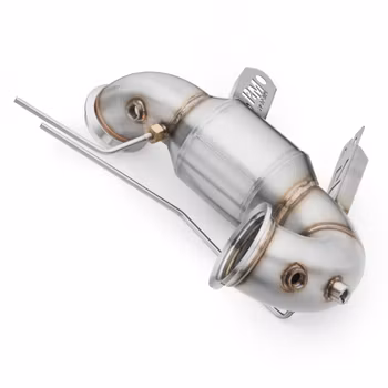 Mercedes CLA45 AMG 200 cell racekatalysator downpipe RM Motors