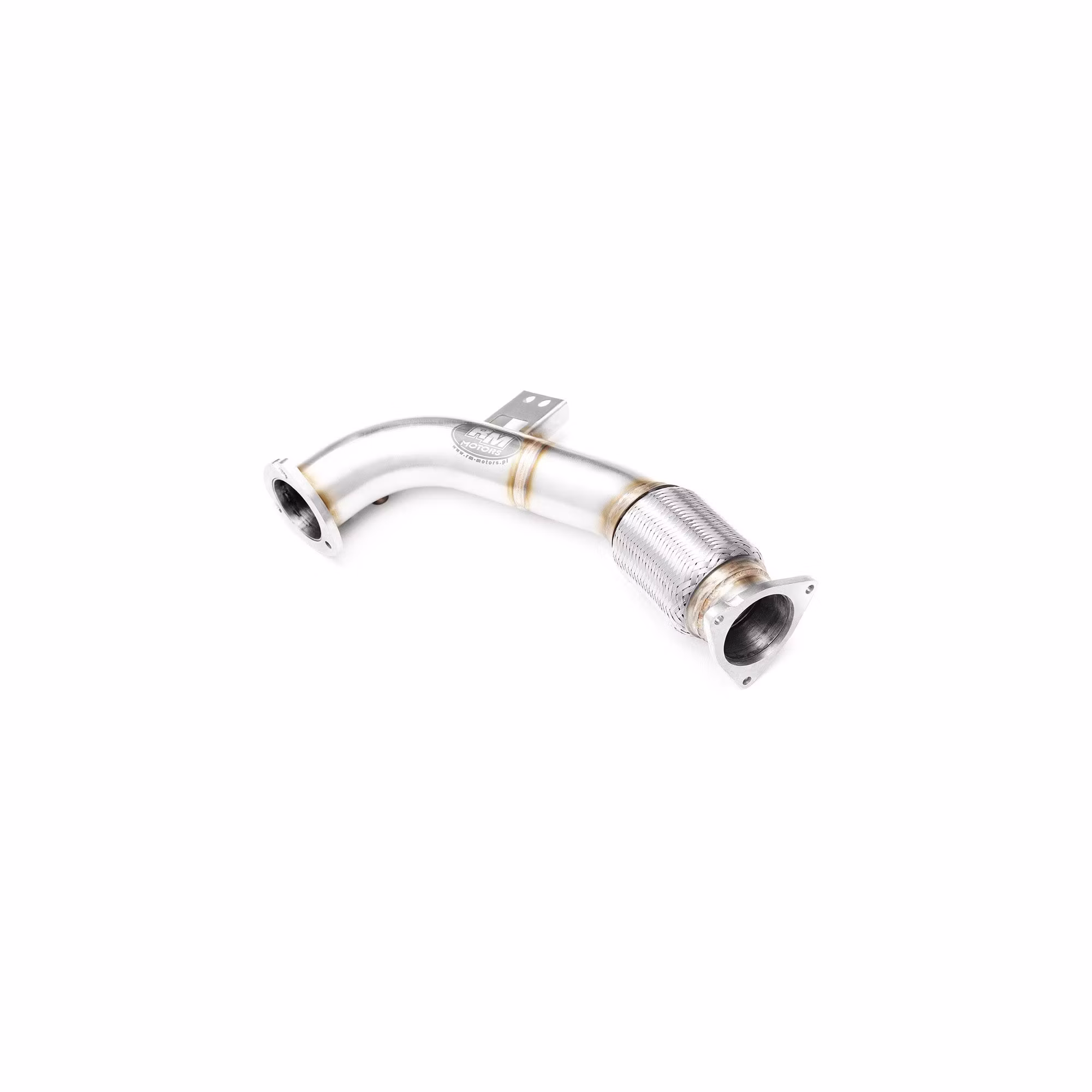 Volvo 2.4D D5 V70 MK3 XC60 XC70 Downpipe decat ersättningsrör RM Motors