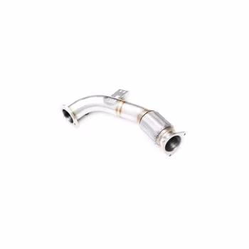 Volvo 2.4D D5 V70 MK3 XC60 XC70 Downpipe decat ersättningsrör RM Motors