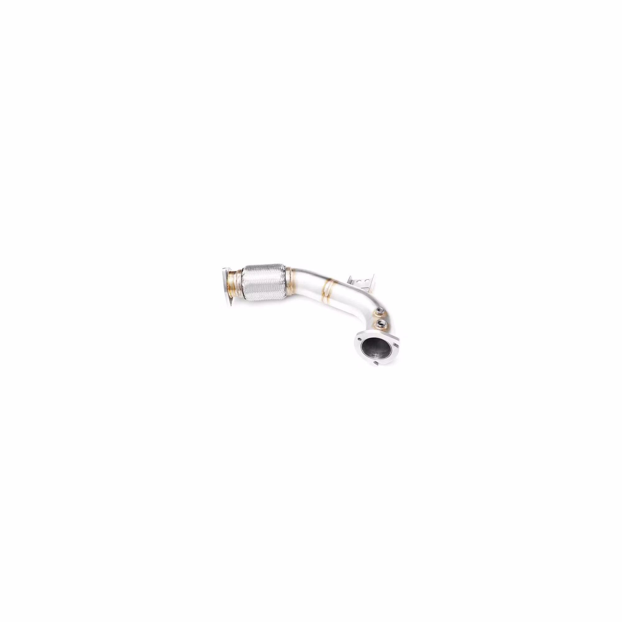 Volvo 2.4D D5 V70 MK3 XC60 XC70 Downpipe decat ersättningsrör RM Motors