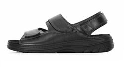 Klaveness Naturform Sandal m bakrem.  EXTRA BRED LÖSTAGBAR INNERSULA FÖR EGNA INLÄGG