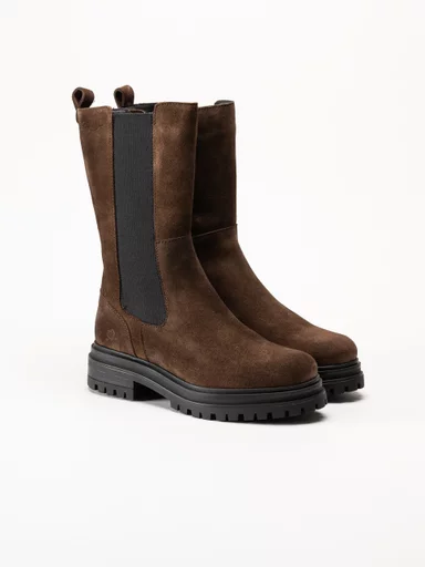 Rosa Negra resårboots i mocca