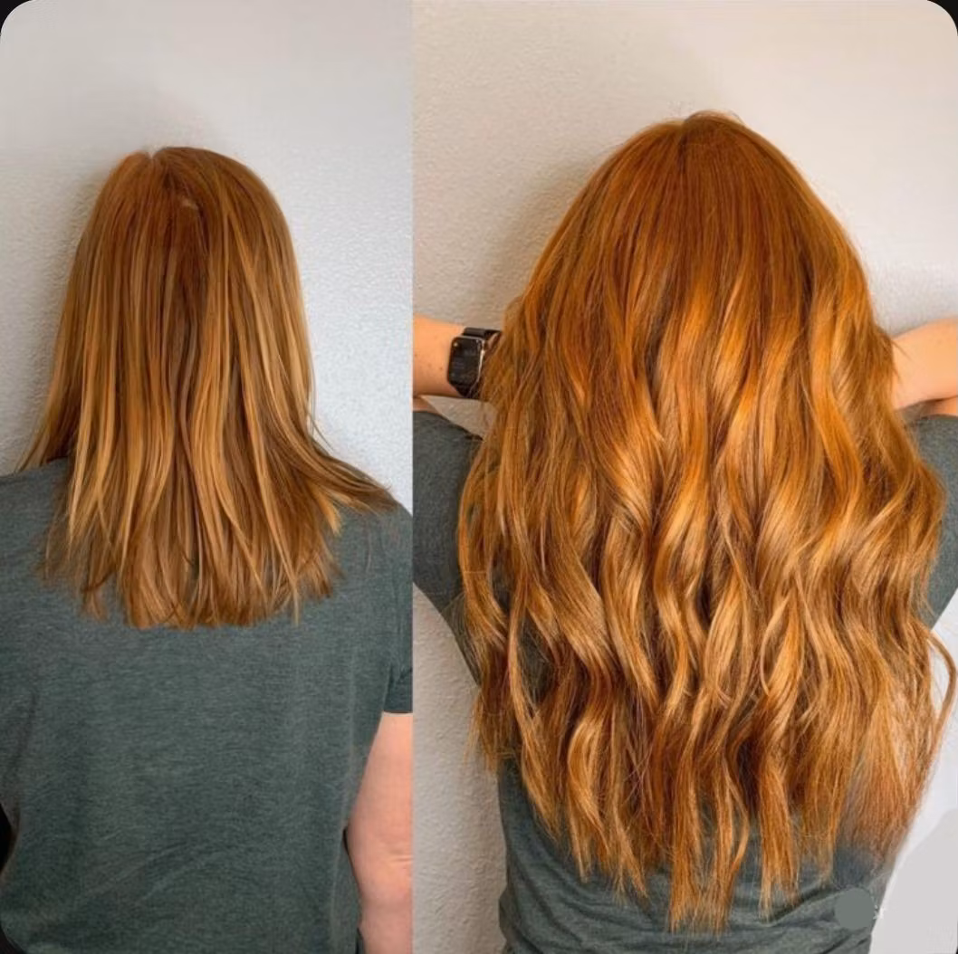 Invisible Tape in Extensions - #38 Bright Coopper
