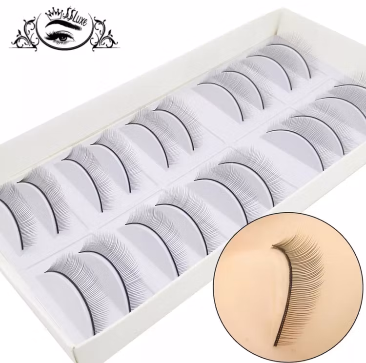 Övningsfransar Practice False Eyelashe 10 pairs