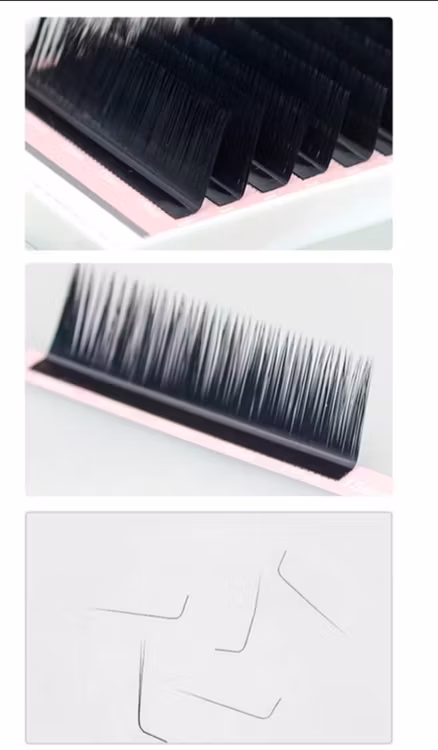 SS Luxe Fransar L böj Premium Silk lashes 0.10 L mix 8-14