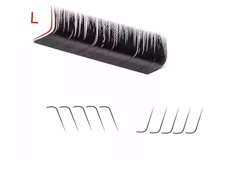 SS Luxe Fransar L böj Premium silk lashes 0.07 L/LC/LD
