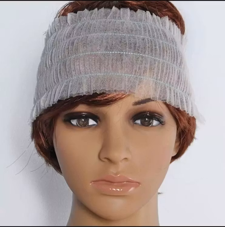 Hårband Disposable Stretch Non-Woven Headband 25 or 50 pcs