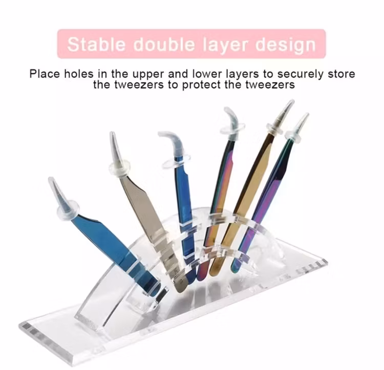 Tweezers Storage display stand Holder Eyelash Extension