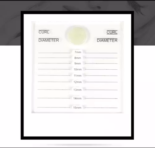 Clear Acrylic Pad Eyelash Extension Display