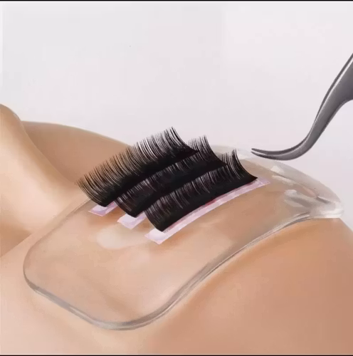Forehead Sticker Silica Gel Flexible Silicone Pad for Eyelash Extension