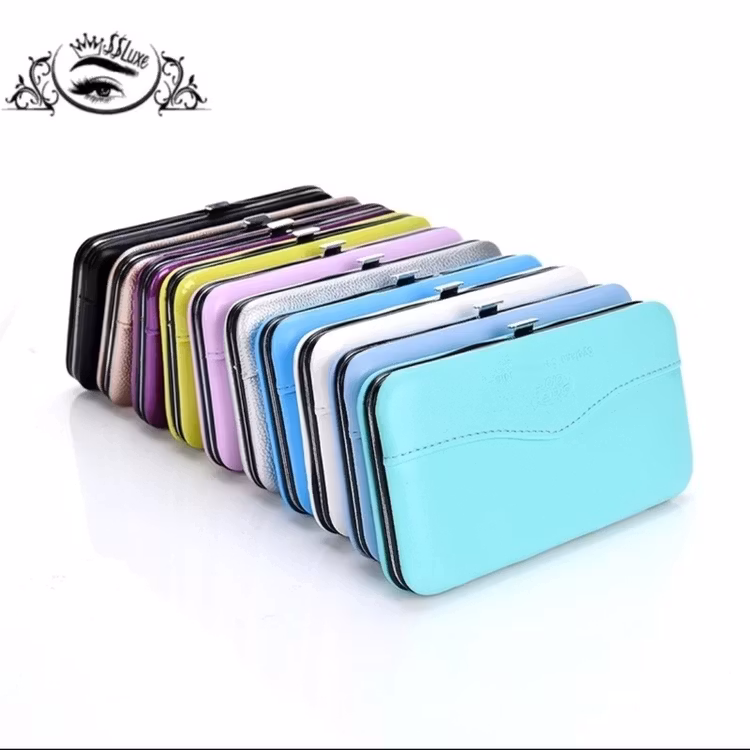 Pincettfodlar Case Tweezers Eyelash Extension storage case 7 pcs