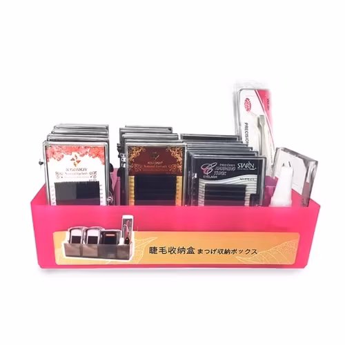 Acrylic eyelash display box ORGANIZER