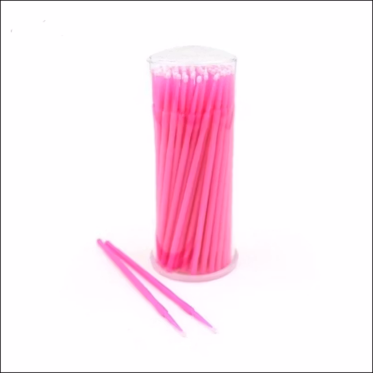 Micro Applicator, 100 pcs Eye lash extantion MicroBrush 100 pcs