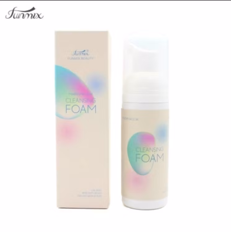 Rengöring för fransförlängning Foaming cleanser Soft powerful eyelash cleanser foam strawberry flavor