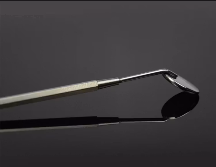 Stainless Steel Dental Mirror for checking eyelash extansion
