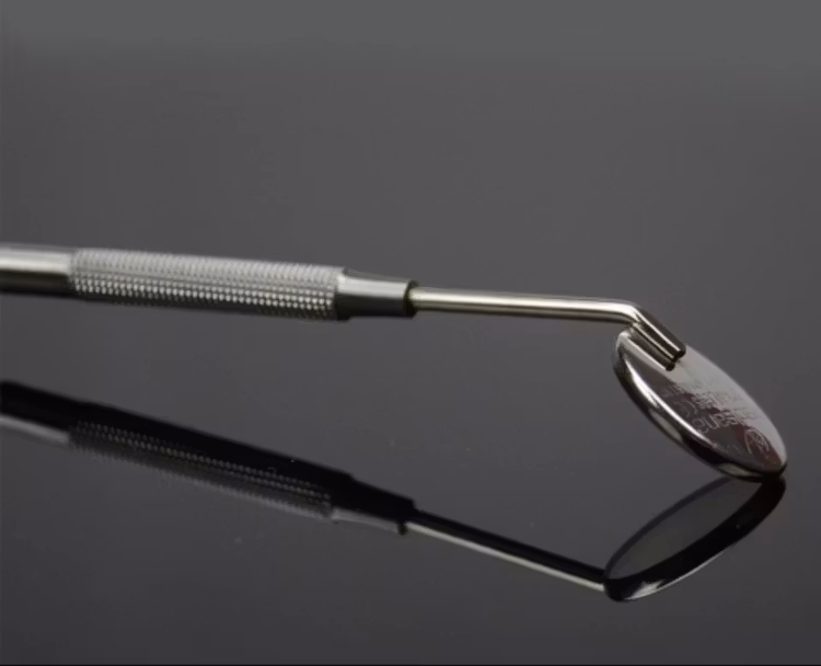Stainless Steel Dental Mirror for checking eyelash extansion