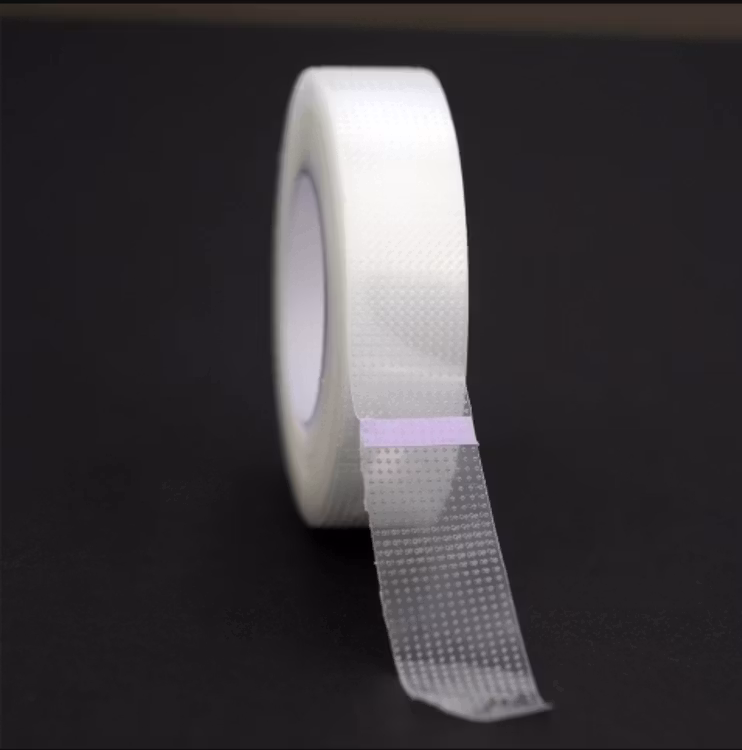 Tunn tejp med Plastig Yta 1,2cm Transparent Medical PE adhesive Tape
