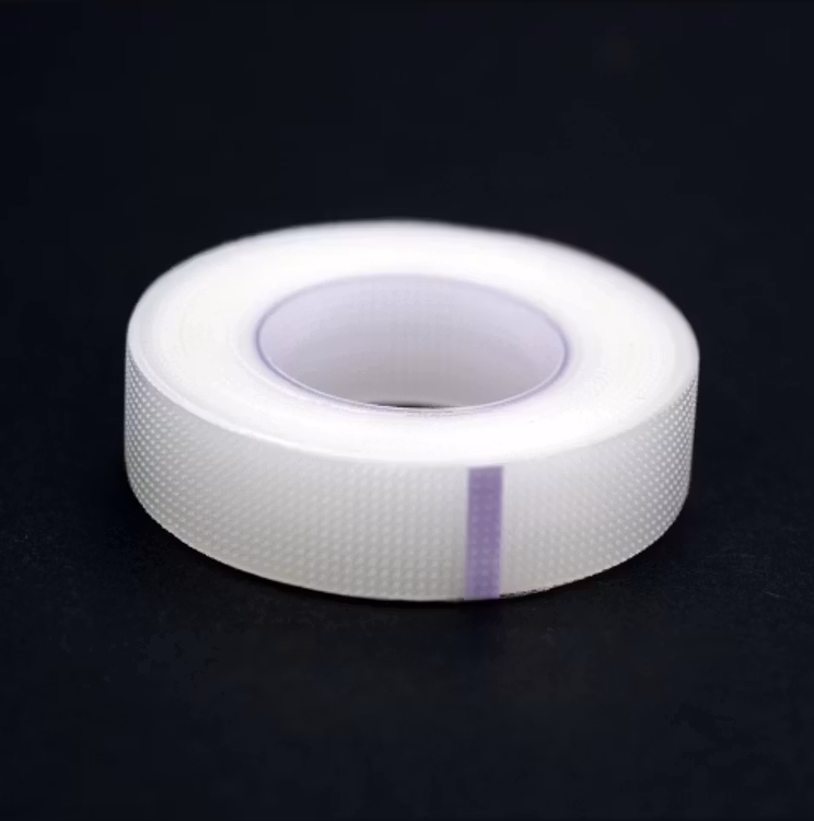 Tunn tejp med Plastig Yta 1,2cm Transparent Medical PE adhesive Tape