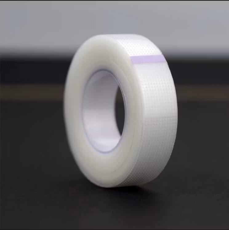 Tunn tejp med Plastig Yta 1,2cm Transparent Medical PE adhesive Tape