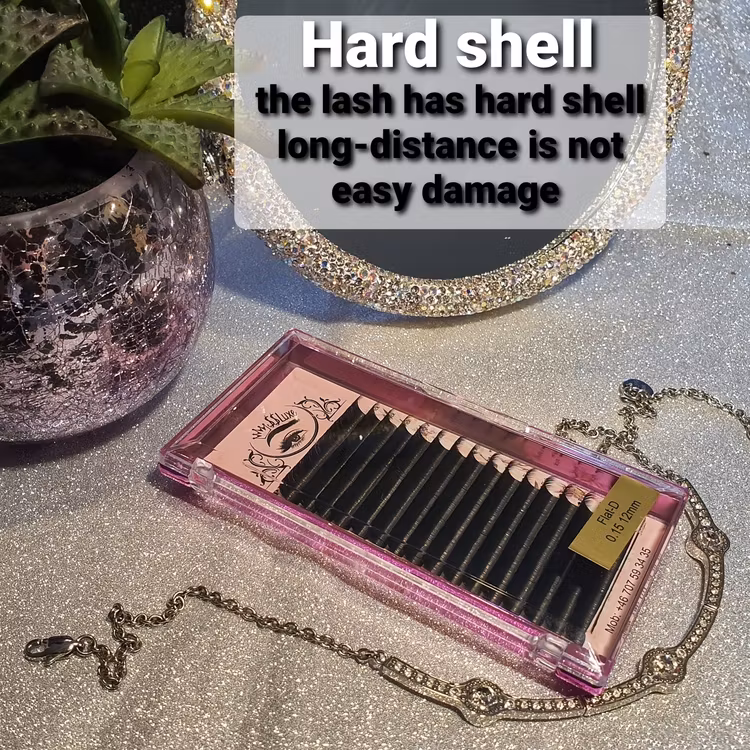 SS Luxe Fransar D böj 0.15 Premium silk lashes D curl 0.15