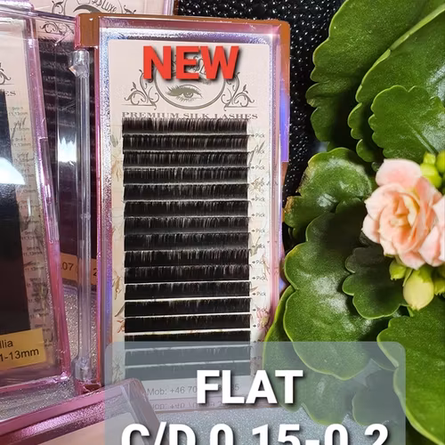 SS Luxe Flat fransar Mix 8-14mm