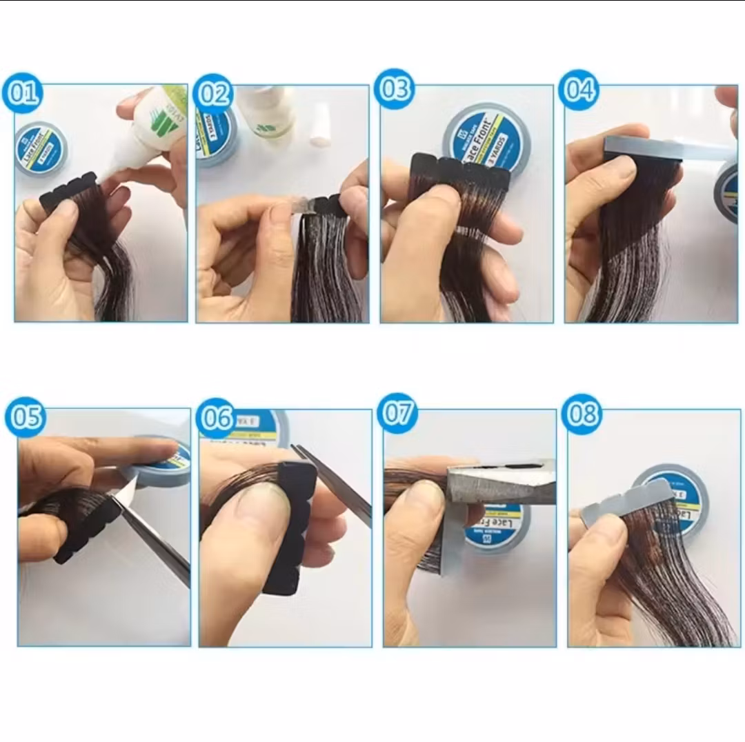 Lace Front - Refill tejp till löshår - Tejprulle 3 yards