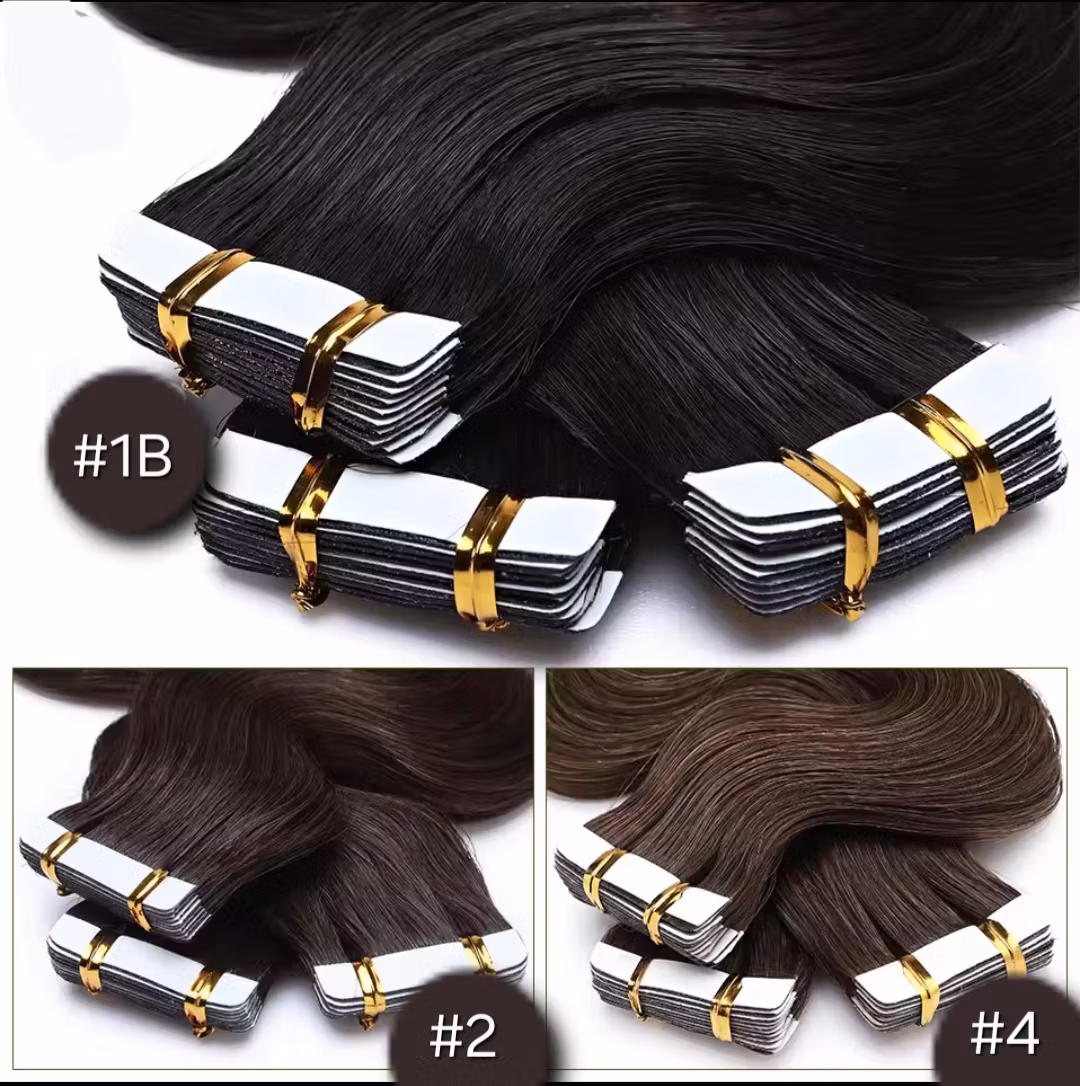 Tape Extensions - #1B Midnight Brown