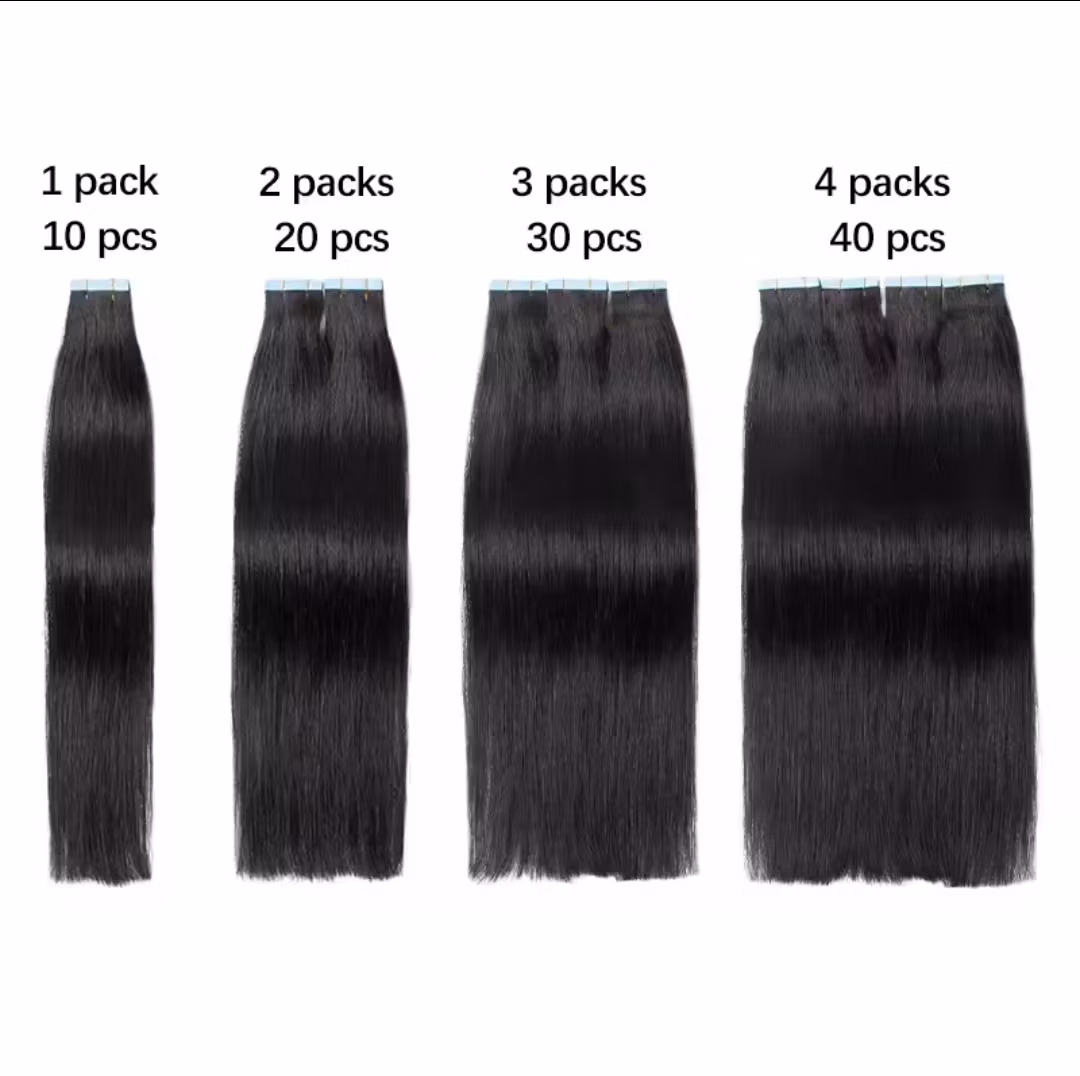 Tape Extensions - #1B Midnight Brown