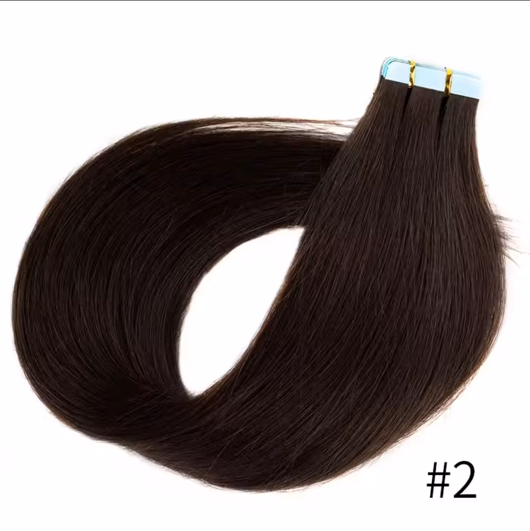 Tape Extensions - #2 Dark Espresso Brown