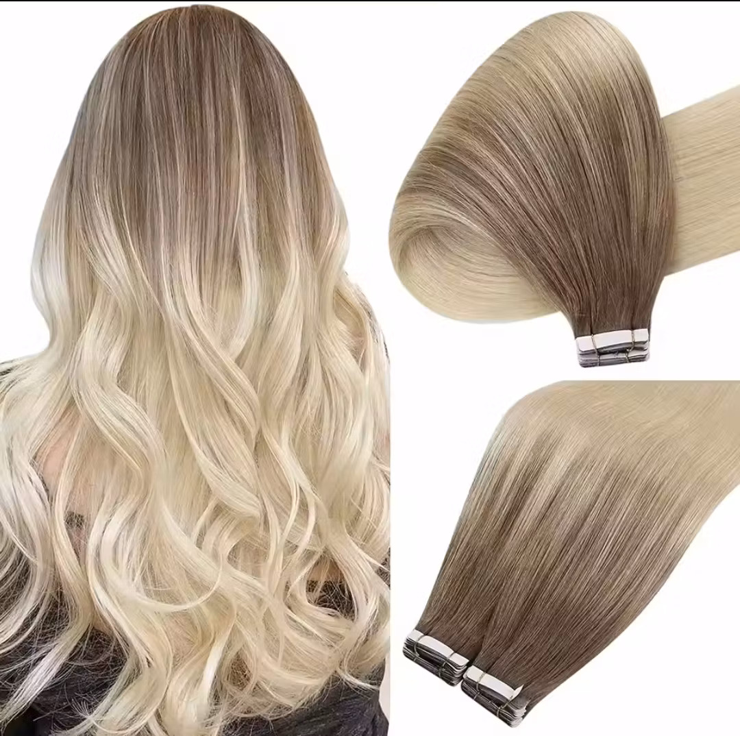 Tape Extensions -# 8/24 Blonde Ombre