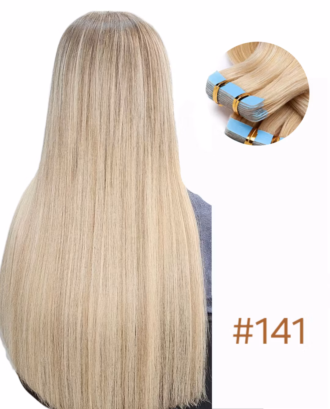Tape Extensions - #141 Blonde Mix
