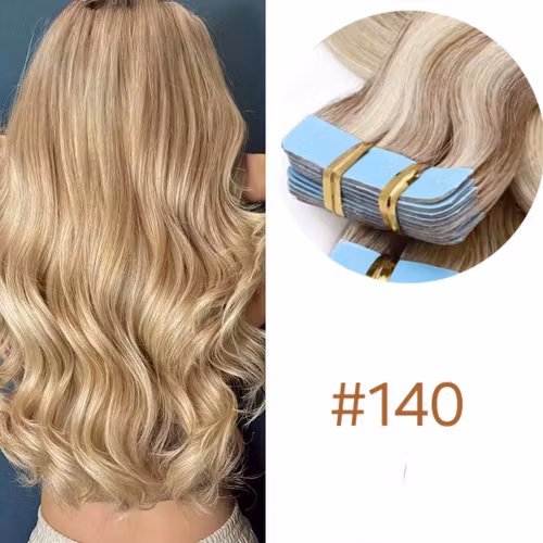 Tape Extensions  #12P613 Golden Brown & Bleach Blonde
