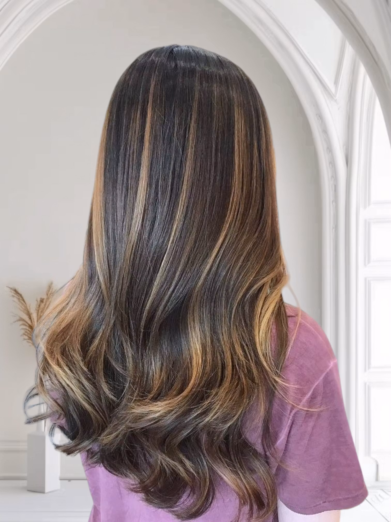 Tape Extensions -# Bronde Omber