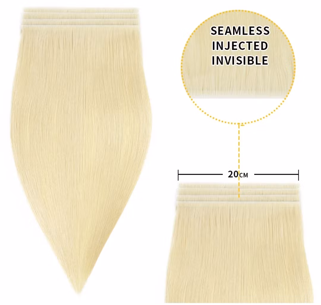 Seamless Invisible Tape In Hair Extension - #60