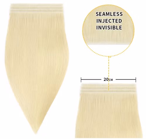 Seamless Invisible Tape In Hair Extension - #60