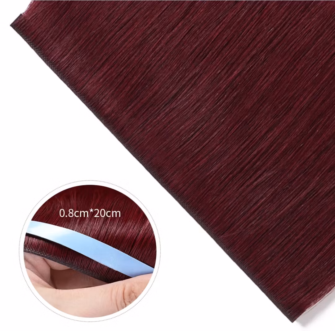 Long Seamless Invisible Tape In Hair Extension - #99J