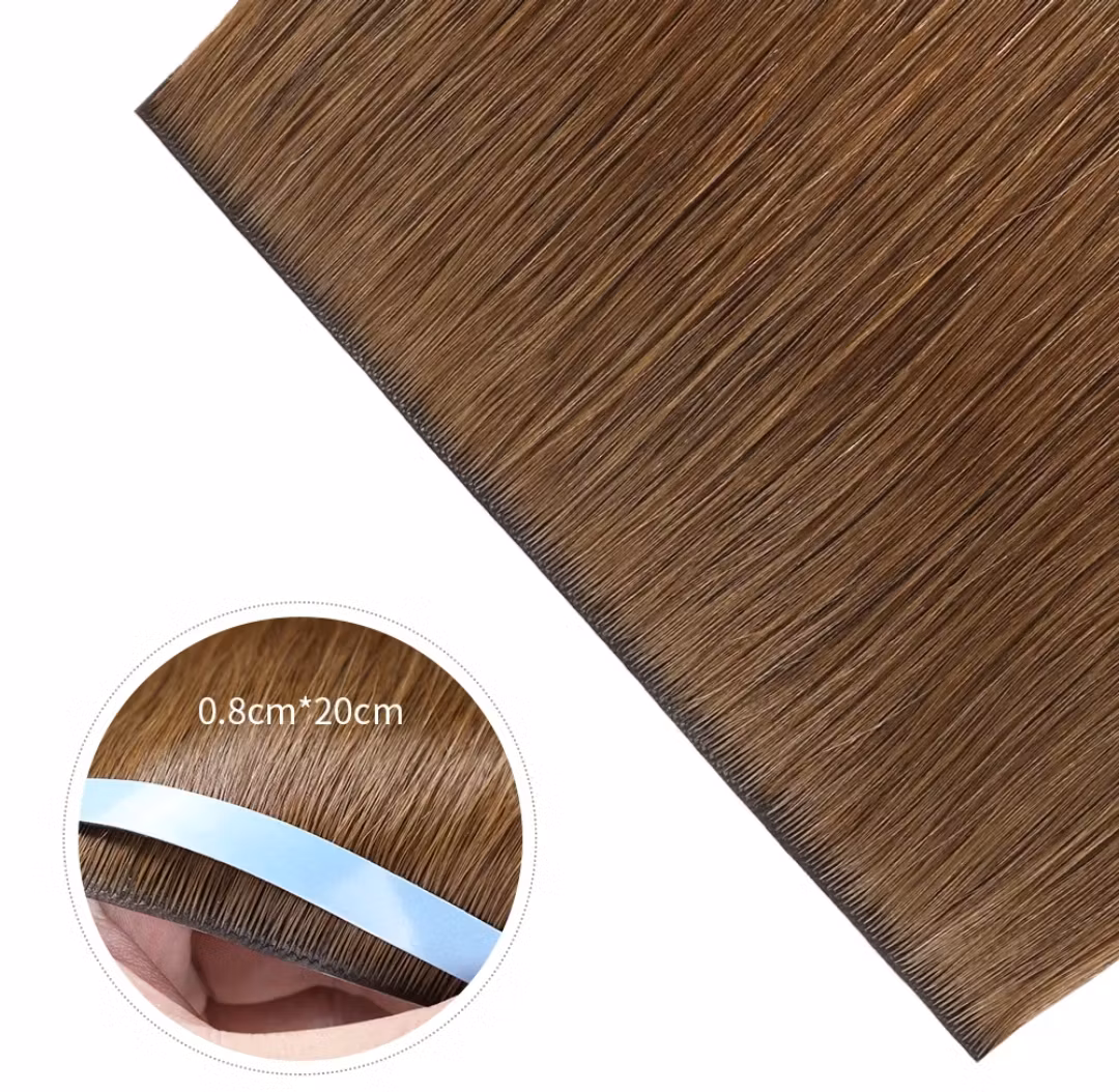 Long Seamless Invisible Tape In Hair Extension - #6