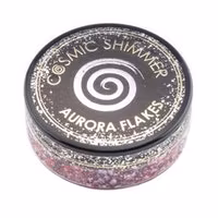 Cosmic Shimmer Aurora Flakes - Golden rose