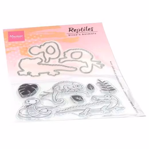Marianne Design CLEARSTAMP + DIE EC0186 Eline's Frogs