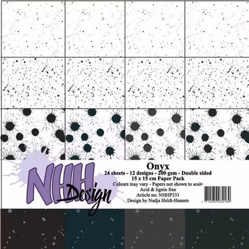 NHH Paperpad SLIM 10x20 cm "Onyx" NHHP331