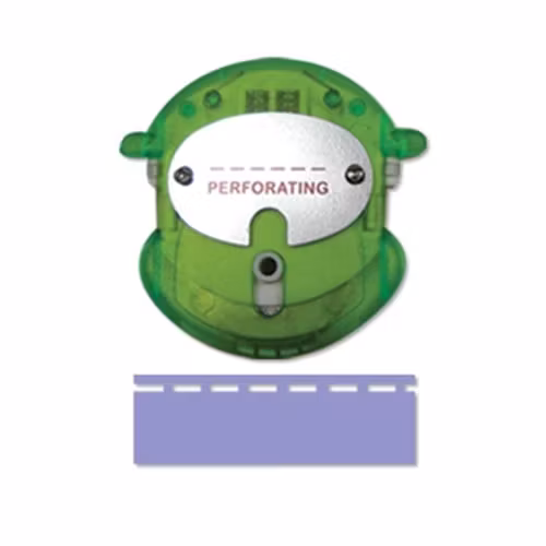 Finger guard, Replaceble blade, Perforating, green