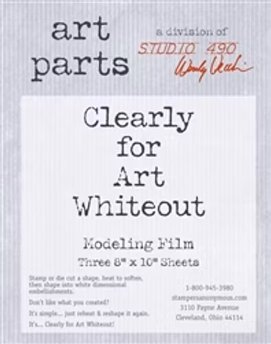 Art Parts, studio 490, whiteout