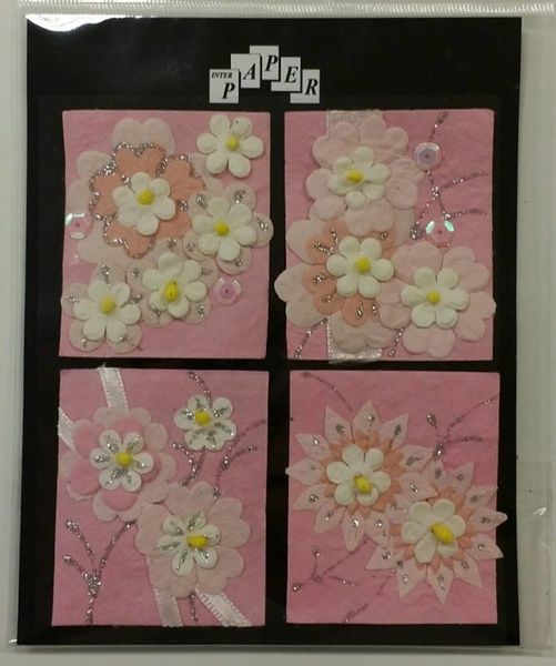 Handmade 3D Stickers, 012451
