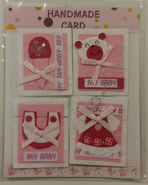 Handmade 3D Stickers, baby 012640