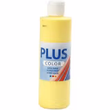 Plus Color, 250ml Akrylfärg, Primary yellow