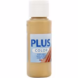 Plus Color hobbyfärg, gold, 60ml