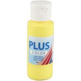 Plus Color hobbyfärg, primary yellow, 60ml
